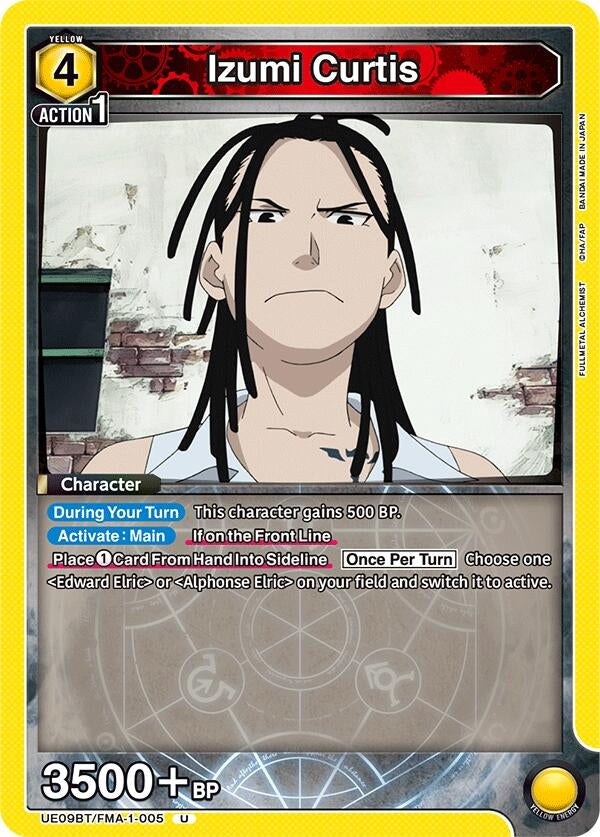 Image for Izumi Curtis (005) (UE09BT/FMA-1-005) (UE09BT: FULLMETAL ALCHEMIST) (UE09BT) - Union Arena