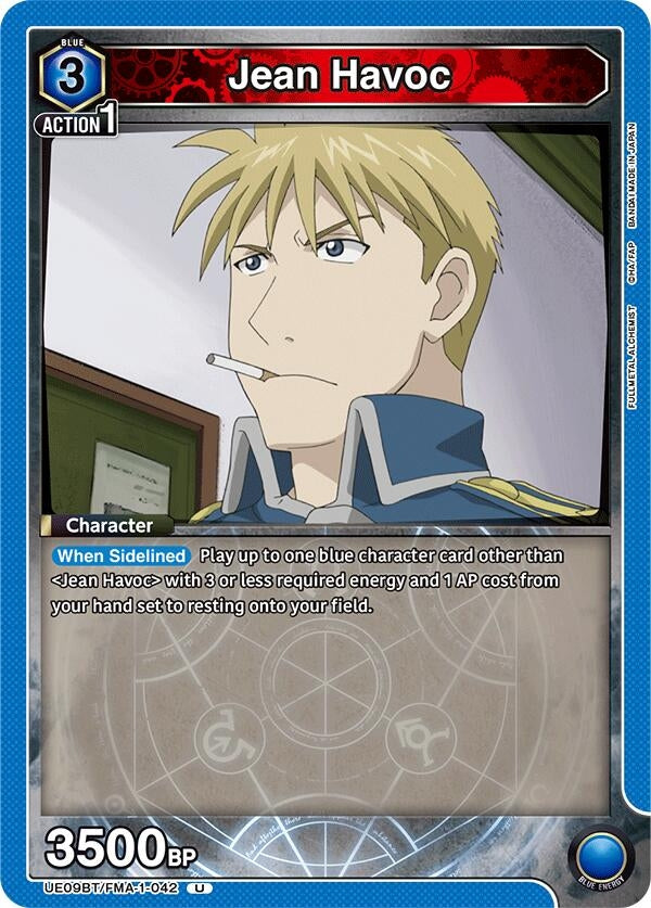 Image for Jean Havoc (UE09BT/FMA-1-042) (UE09BT: FULLMETAL ALCHEMIST) (UE09BT) - Union Arena