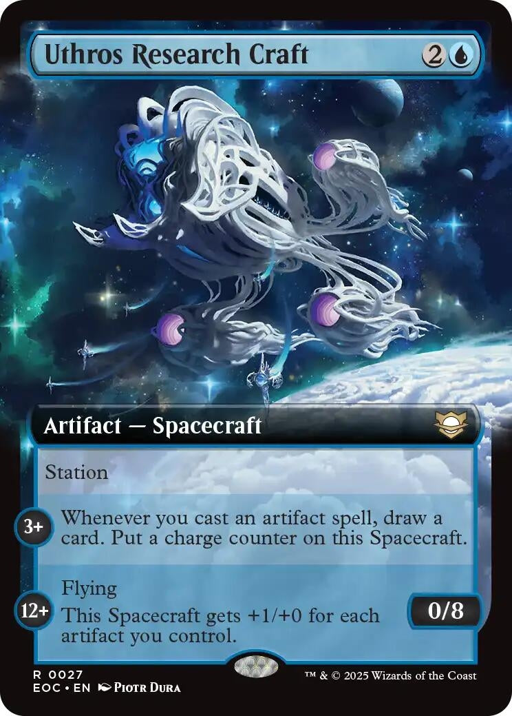 Uthros Research Craft (Extended Art) (27) (Edge of Eternities) - PokeBox USA