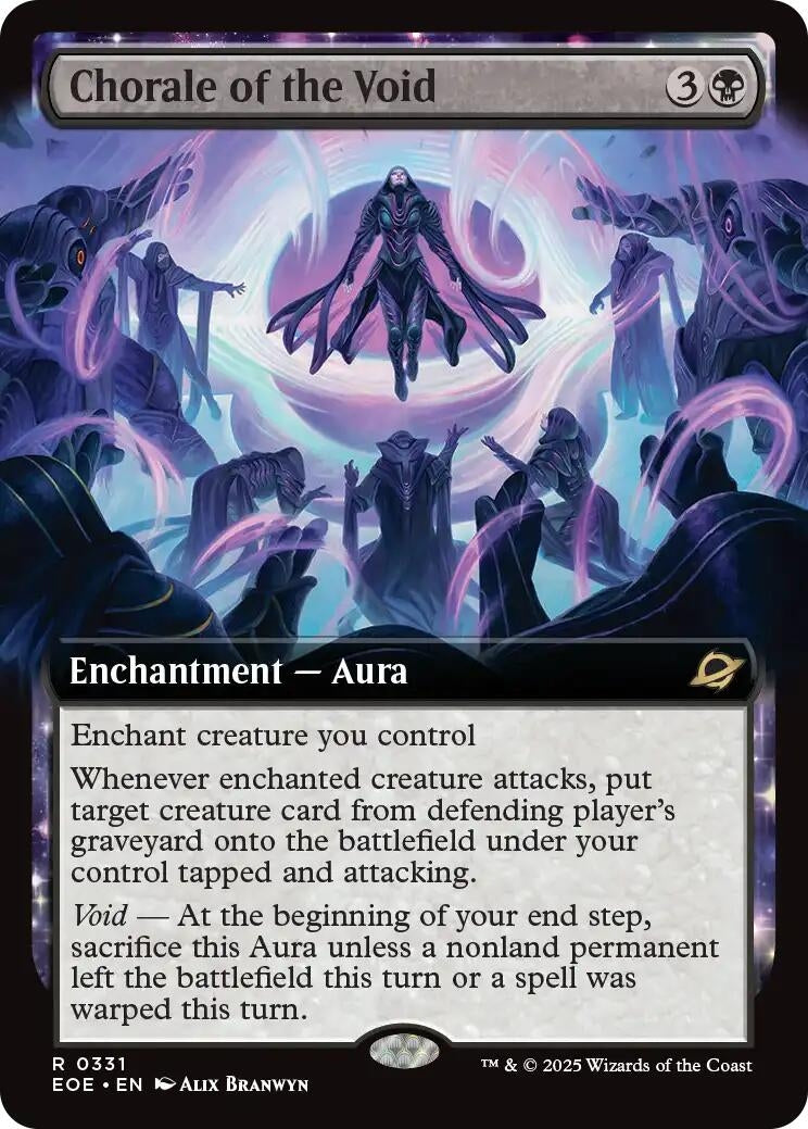 Chorale of the Void (Extended Art) (331) (Edge of Eternities)
