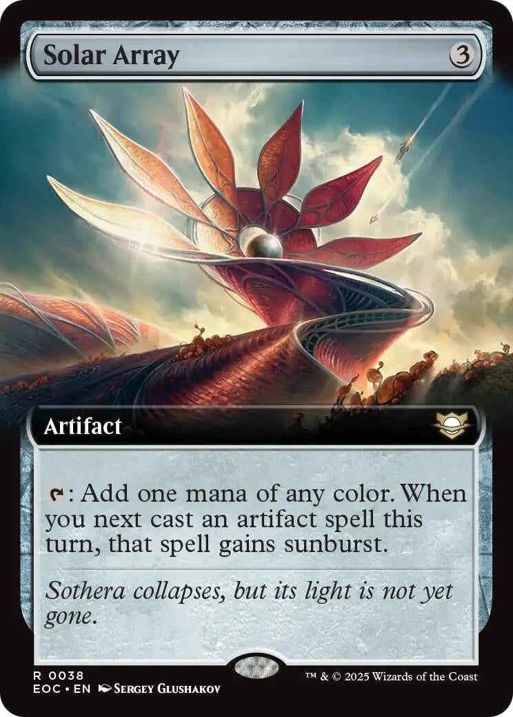 Solar Array (Extended Art) (38) (Edge of Eternities)