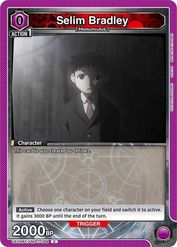 Image for Selim Bradley (UE09BT/FMA-1-084) (UE09BT: FULLMETAL ALCHEMIST) (UE09BT) - Union Arena
