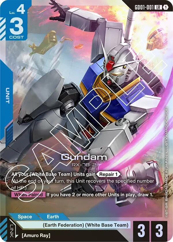Image for Gundam (GD01-001) (GD01-001) (Newtype Rising) (GD01) - Gundam Card Game
