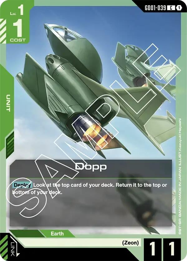 Image for Dopp (GD01-039) (Newtype Rising) (GD01) - Gundam Card Game
