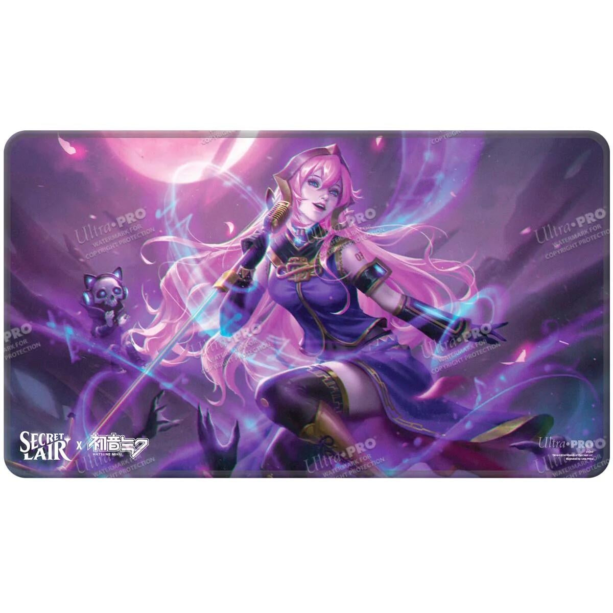 Image for Secret Lair Hatsune Miku Stitched Edge Playmat for Magic: The Gathering - (Fall) Liliana of the Dark Realms - Playmats