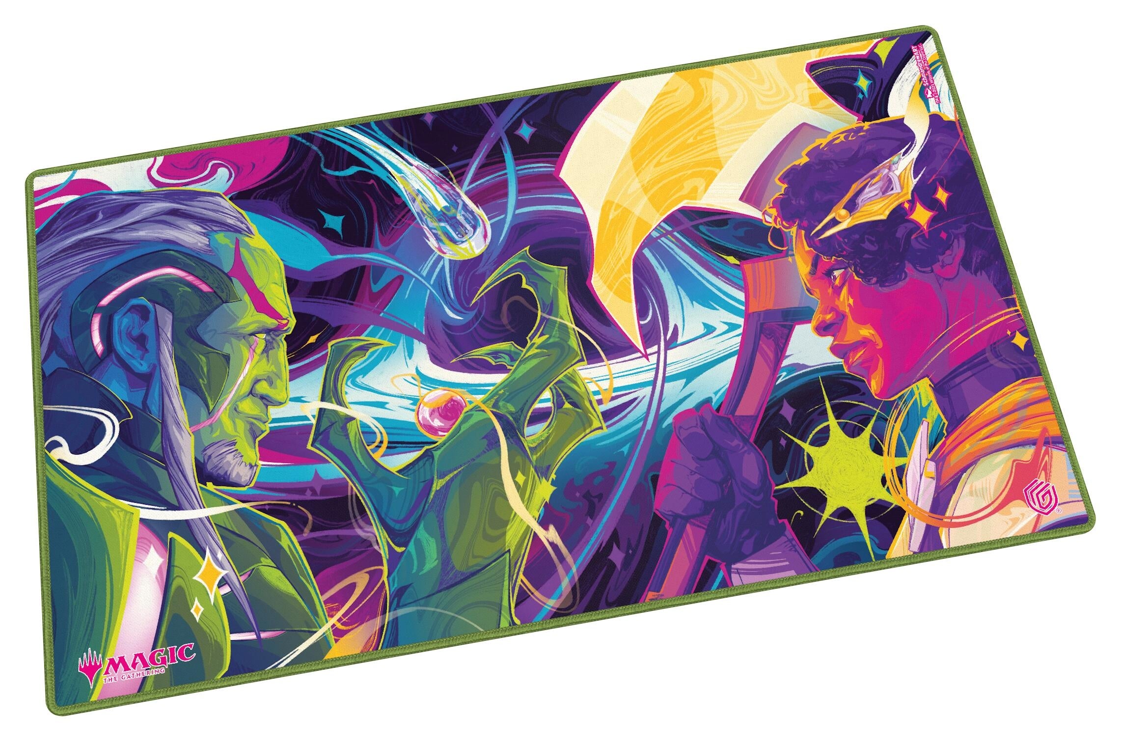 Image for Magic: The Gathering Edge of Eternities Playmat - Haliya and Tezzeret - Playmats