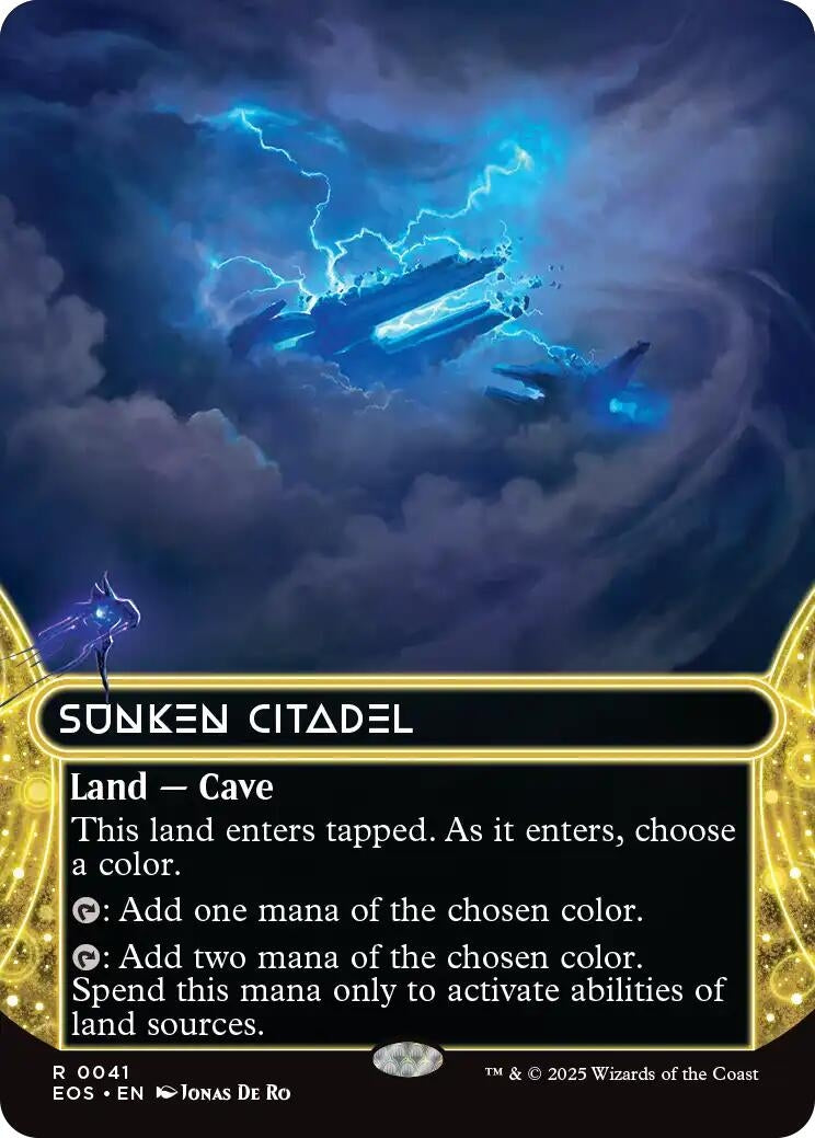 Sunken Citadel (0041) (Borderless) (41) (Edge of Eternities: Stellar Sights)