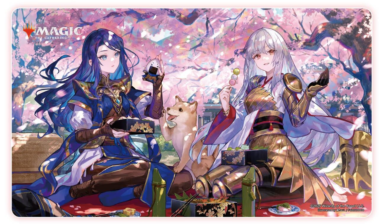 Image for 2025 Cherry Blossom Viewing Playmat for Magic: The Gathering - Playmats
