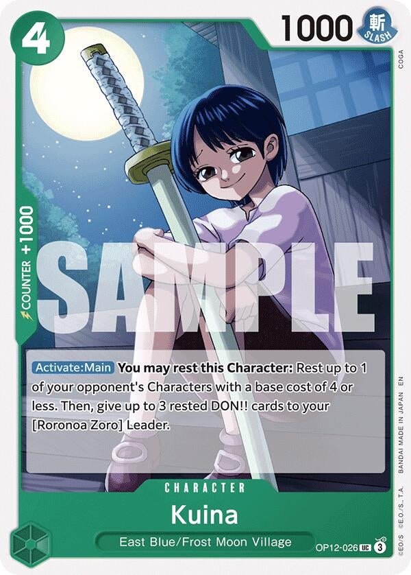 Image for Kuina (OP12-026) (Legacy of the Master) (OP12) - One Piece Card Game