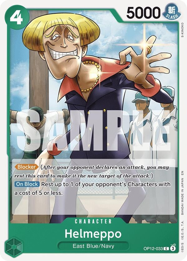 Image for Helmeppo (OP12-033) (Legacy of the Master) (OP12) - One Piece Card Game