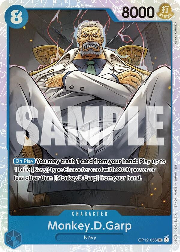 Image for Monkey.D.Garp (OP12-056) (Legacy of the Master) (OP12) - One Piece Card Game