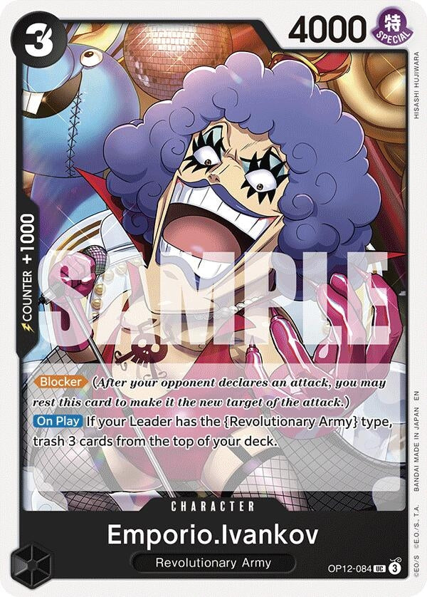 Image for Emporio.Ivankov (084) (OP12-084) (Legacy of the Master) (OP12) - One Piece Card Game