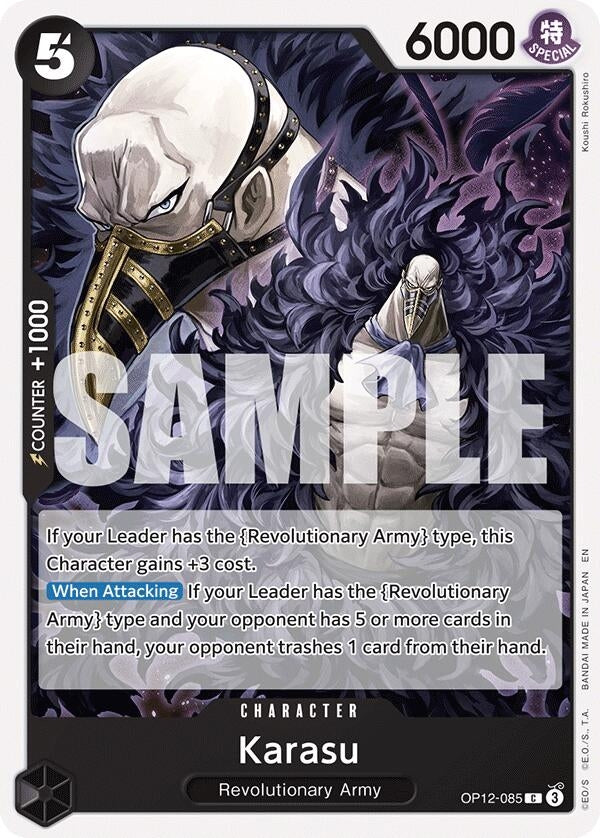 Image for Karasu (OP12-085) (Legacy of the Master) (OP12) - One Piece Card Game