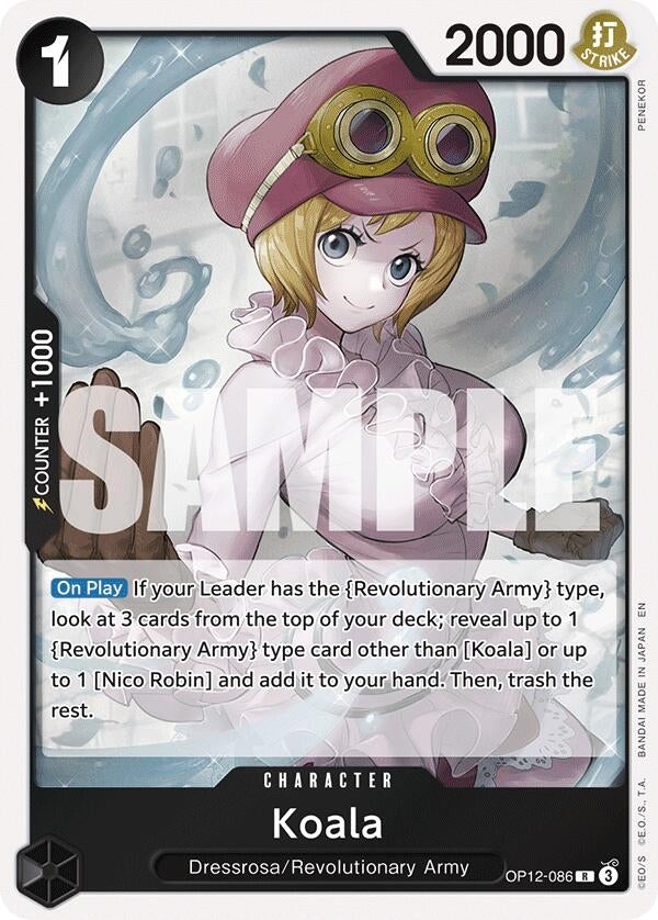 Image for Koala (086) (OP12-086) (Legacy of the Master) (OP12) - One Piece Card Game