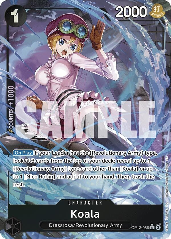 Image for Koala (086) (Alternate Art) (OP12-086) (Legacy of the Master) (OP12) - One Piece Card Game