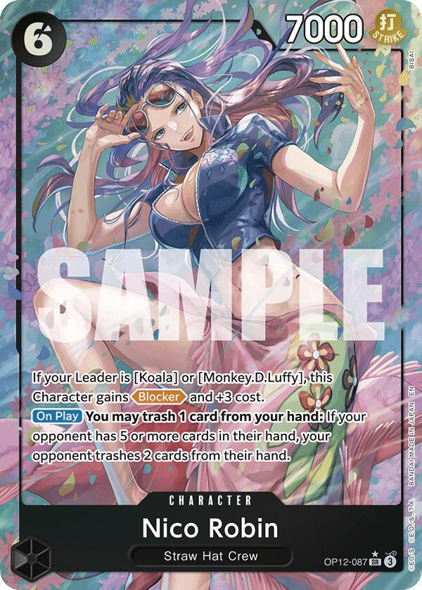 Image for Nico Robin (Alternate Art) (OP12-087) (Legacy of the Master) (OP12) - One Piece Card Game