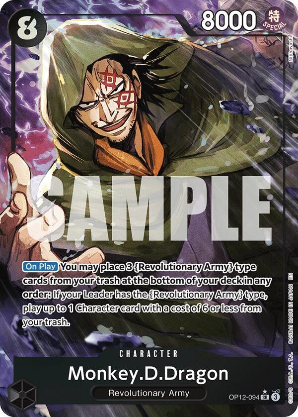 Image for Monkey.D.Dragon (Alternate Art) (OP12-094) (Legacy of the Master) (OP12) - One Piece Card Game