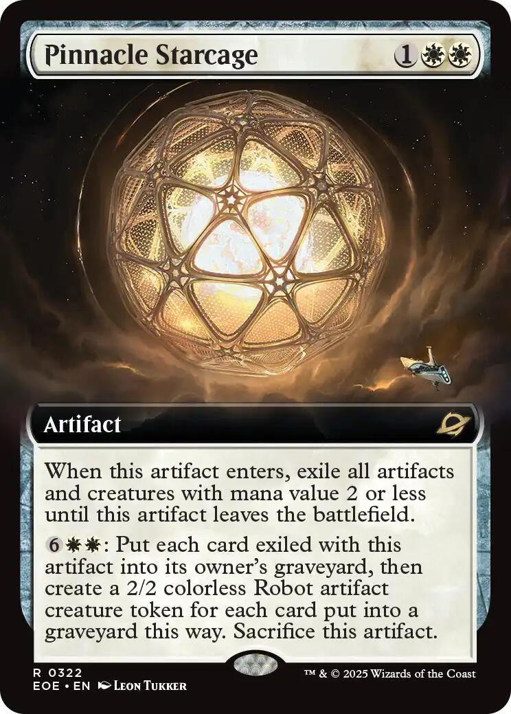 Pinnacle Starcage (Extended Art) (322) (Edge of Eternities)