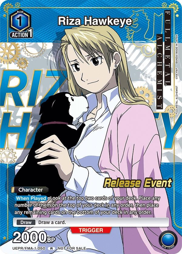 Image for Riza Hawkeye (Release Event Participation) (UEPR/FMA-1-050) (UE09BT: FULLMETAL ALCHEMIST Release Event Cards) (UE09BT_RE) - Union Arena