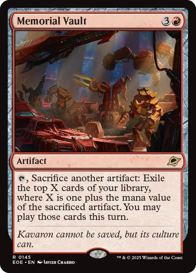 Memorial Vault (145) (Edge of Eternities)