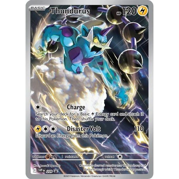 Thundurus - 209 (209) (SV: Scarlet & Violet Promo Cards) - PokeBox USA
