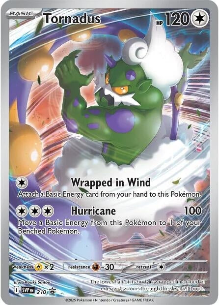 Tornadus - 210 (210) (SV: Scarlet & Violet Promo Cards) - PokeBox USA