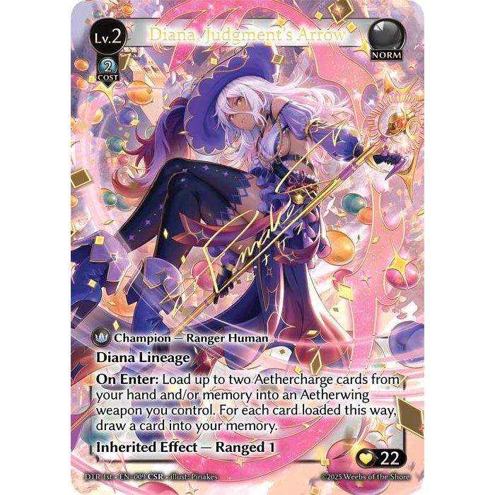 Image for Diana, Judgment's Arrow (CSR) (009) (Distorted Reflections) - Grand Archive TCG