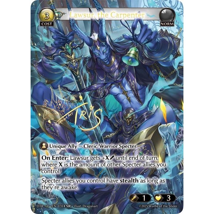 Image for Lawsur, the Carpenter (CSR) (070) (Distorted Reflections) - Grand Archive TCG