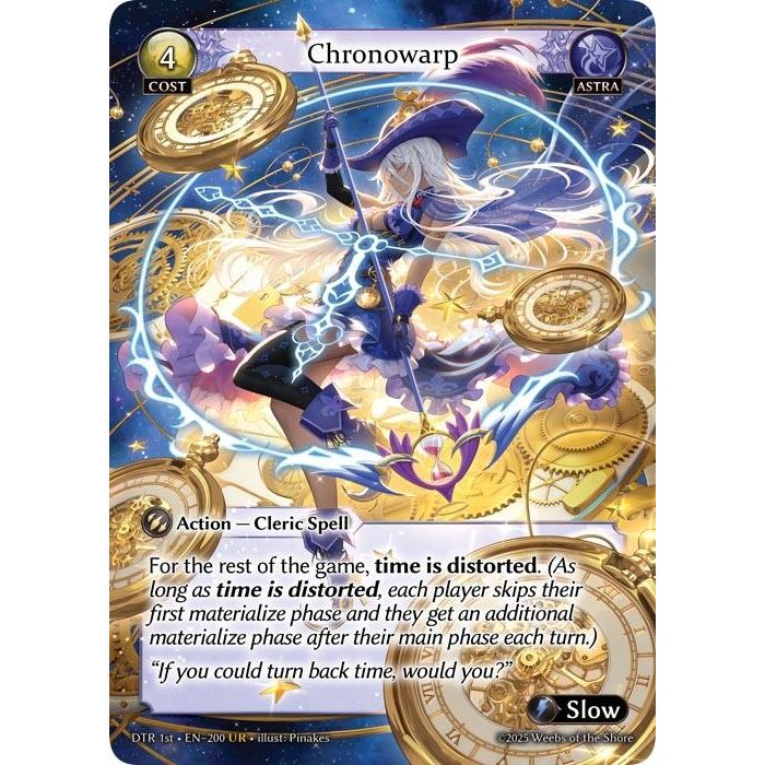Image for Chronowarp (200) (Distorted Reflections) - Grand Archive TCG