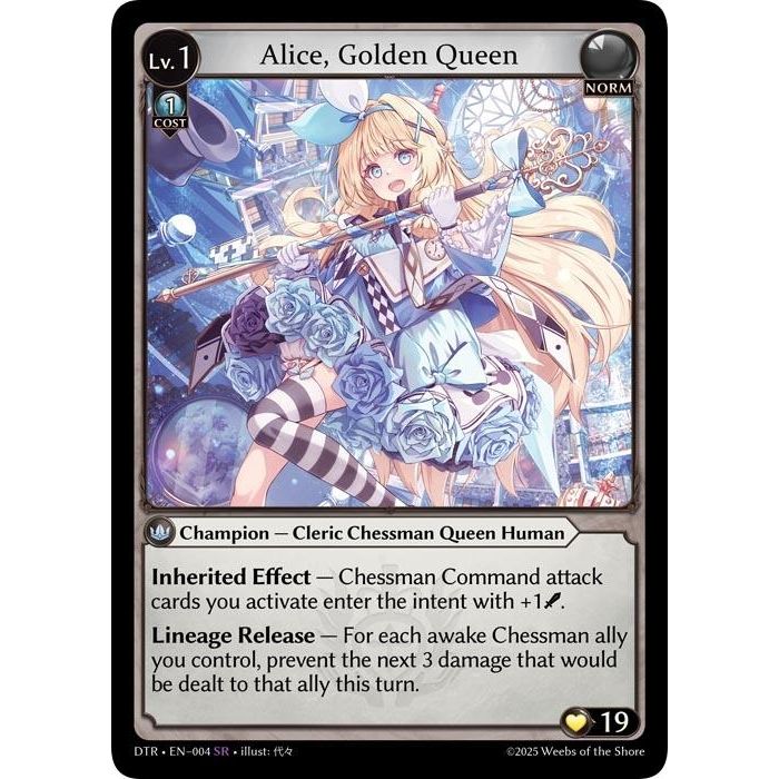 Image for Alice, Golden Queen (004) (Distorted Reflections) - Grand Archive TCG