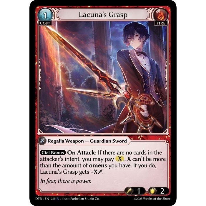Image for Lacuna's Grasp (025) (Distorted Reflections) - Grand Archive TCG