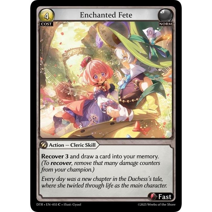 Image for Enchanted Fete (055) (Distorted Reflections) - Grand Archive TCG
