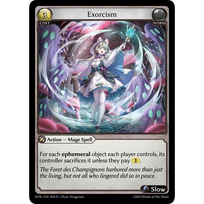 Image for Exorcism (058) (Distorted Reflections) - Grand Archive TCG