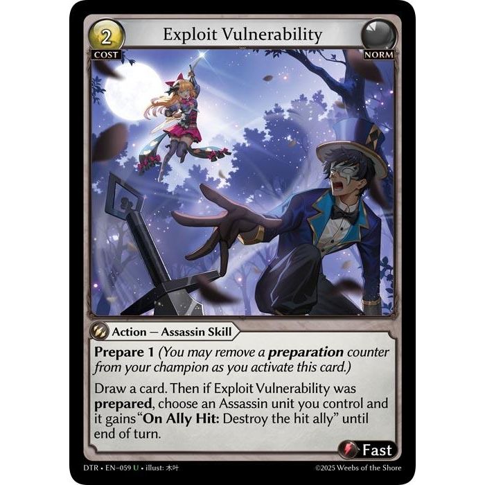 Image for Exploit Vulnerability (059) (Distorted Reflections) - Grand Archive TCG