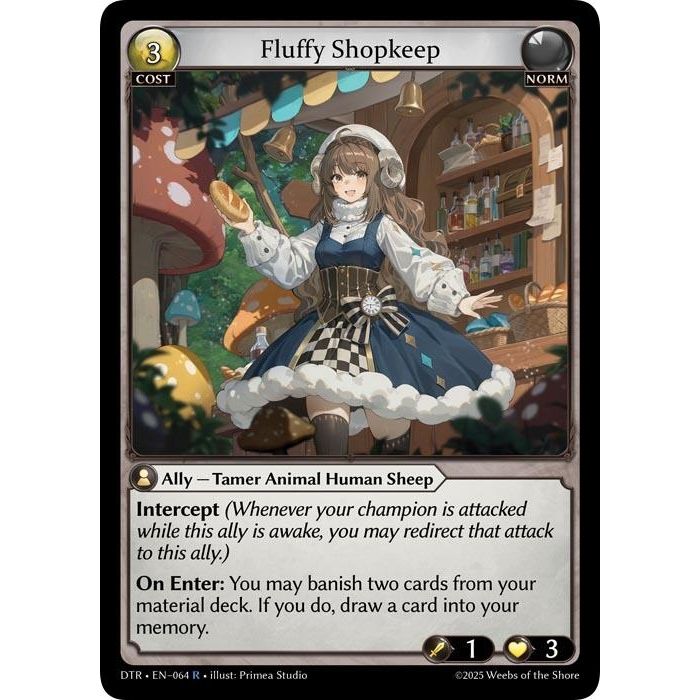 Image for Fluffy Shopkeep (064) (Distorted Reflections) - Grand Archive TCG
