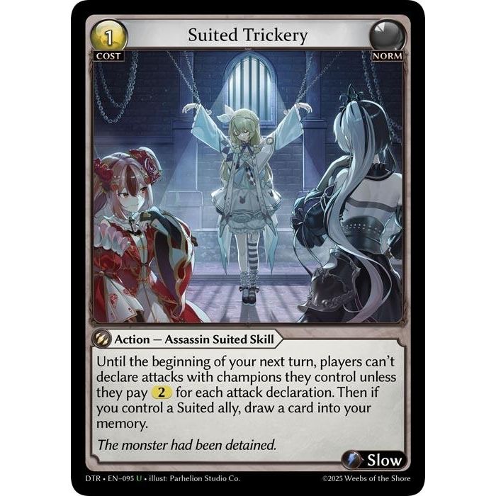 Image for Suited Trickery (095) (Distorted Reflections) - Grand Archive TCG