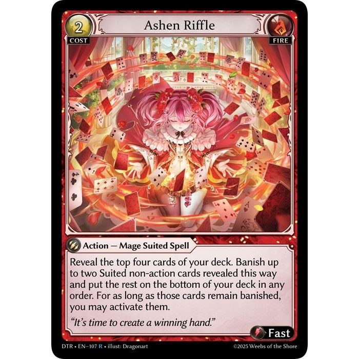 Image for Ashen Riffle (107) (Distorted Reflections) - Grand Archive TCG