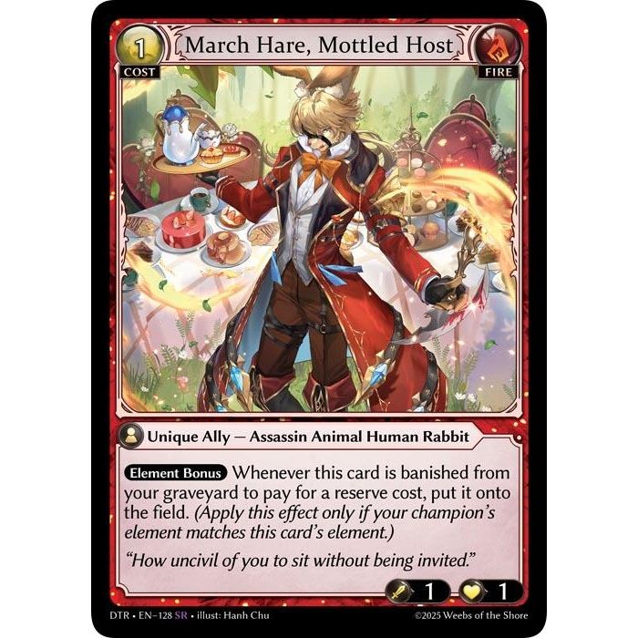 Image for March Hare, Mottled Host (128) (Distorted Reflections) - Grand Archive TCG