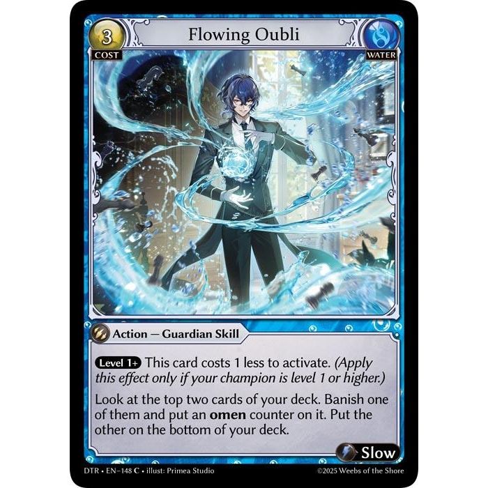 Image for Flowing Oubli (148) (Distorted Reflections) - Grand Archive TCG