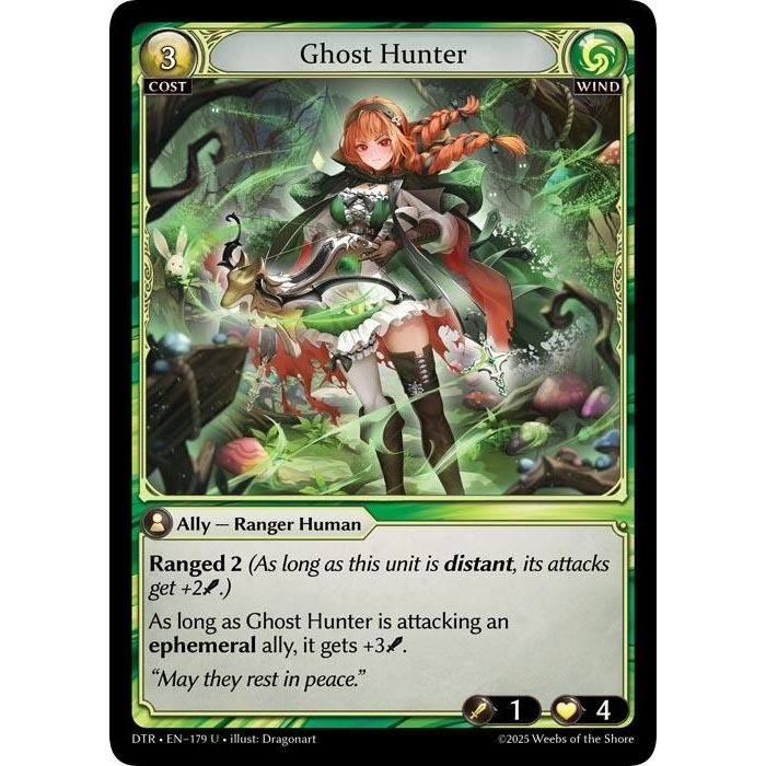 Image for Ghost Hunter (179) (Distorted Reflections) - Grand Archive TCG