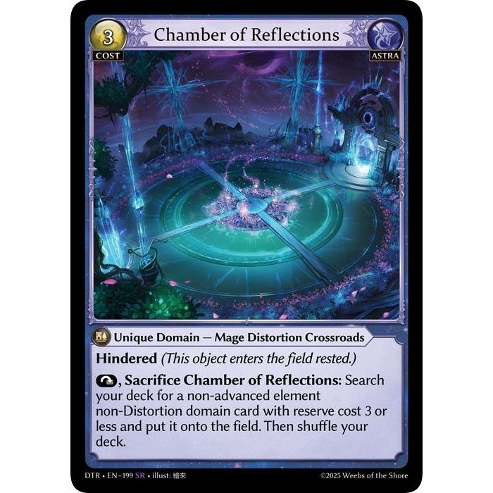 Image for Chamber of Reflections (199) (Distorted Reflections) - Grand Archive TCG