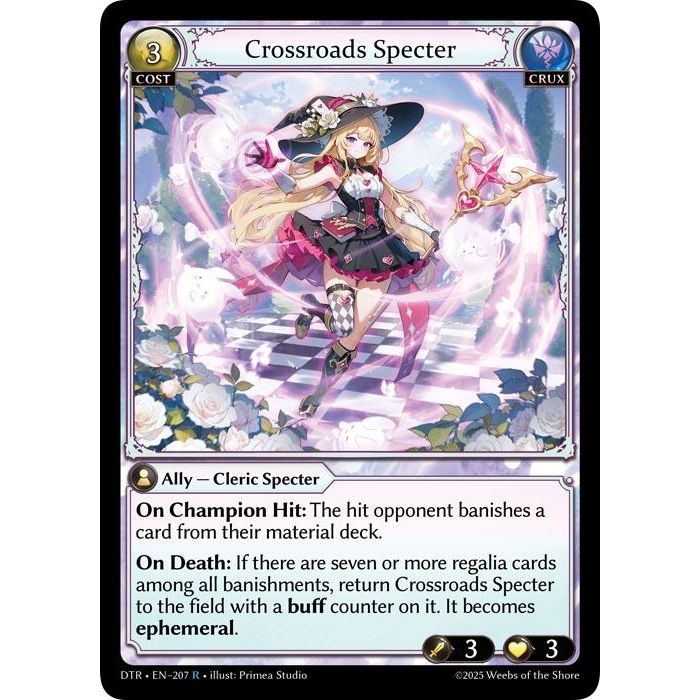 Image for Crossroads Specter (207) (Distorted Reflections) - Grand Archive TCG