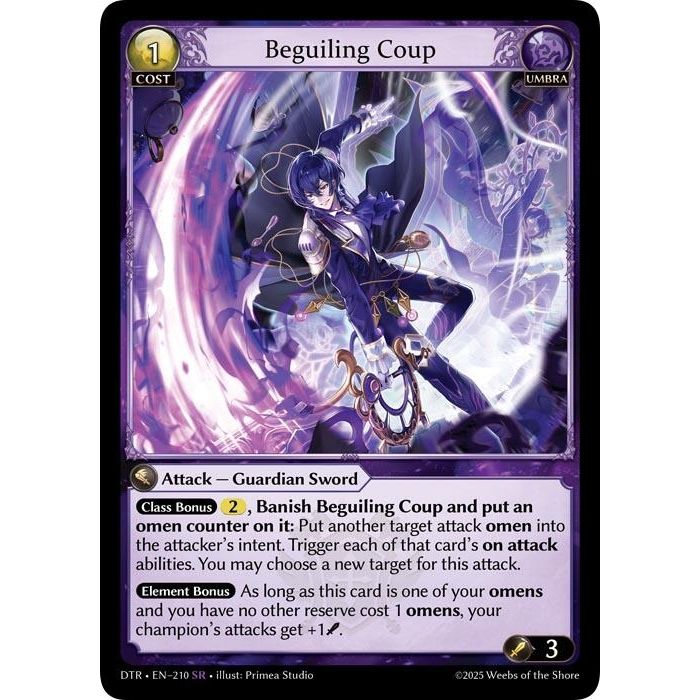 Image for Beguiling Coup (210) (Distorted Reflections) - Grand Archive TCG