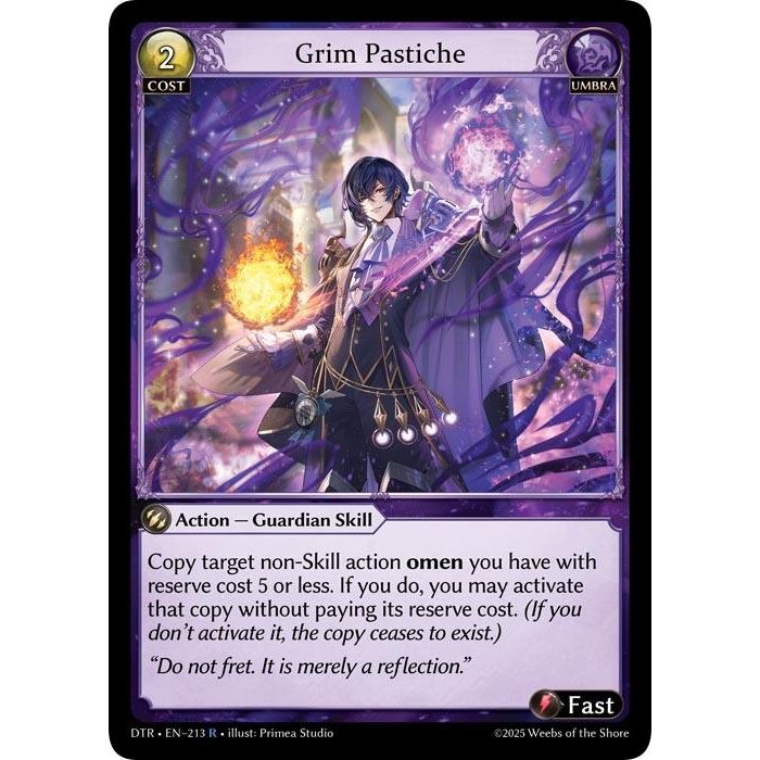Image for Grim Pastiche (213) (Distorted Reflections) - Grand Archive TCG