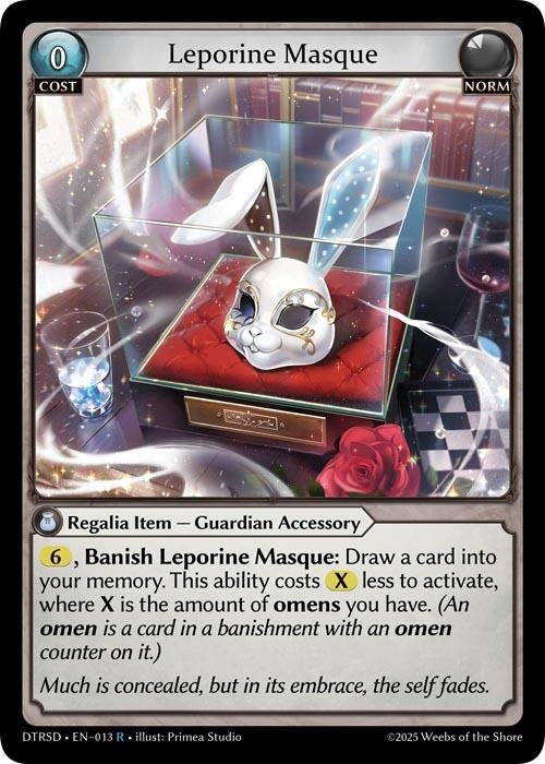 Image for Leporine Masque (13) (Distorted Reflections Starter Decks) (DTRSD) - Grand Archive TCG