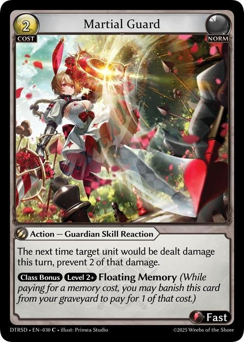 Image for Martial Guard (30) (Distorted Reflections Starter Decks) (DTRSD) - Grand Archive TCG
