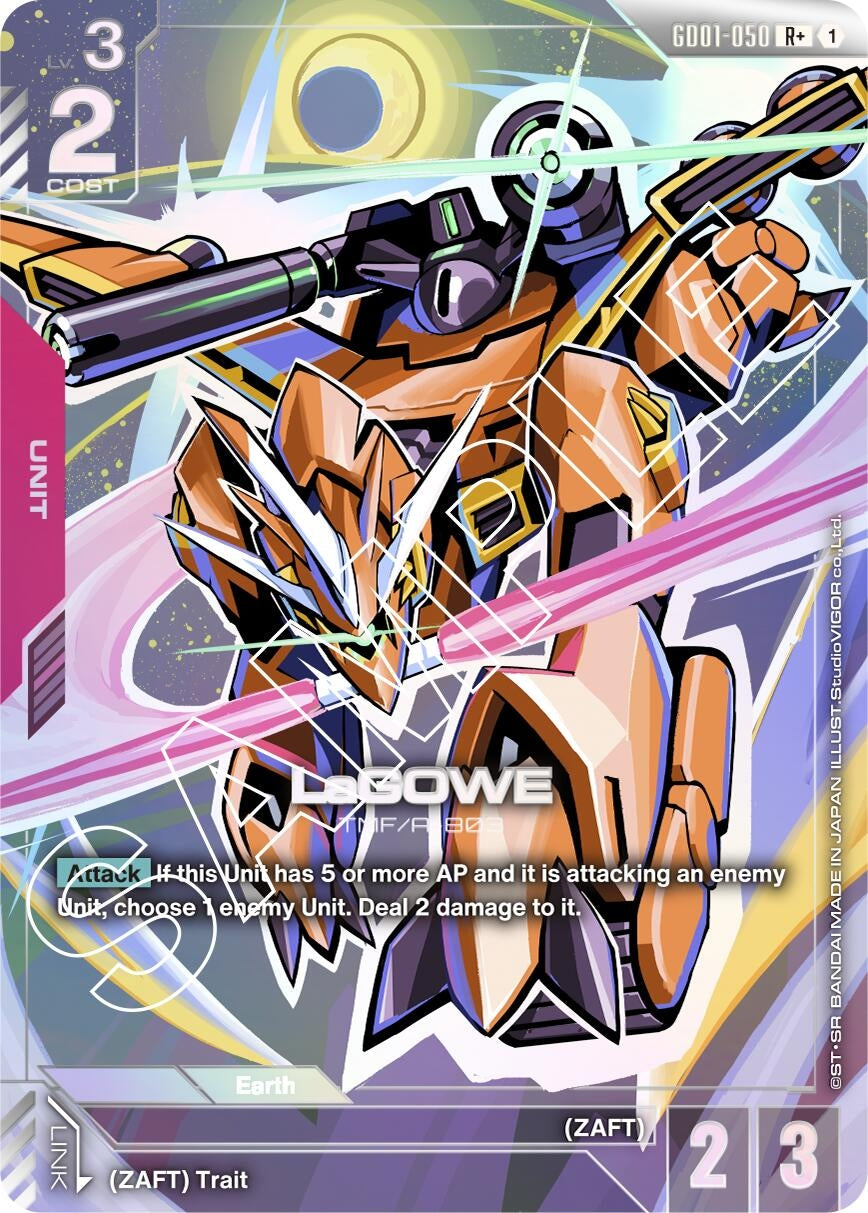 Image for LaGOWE (R+) (GD01-050) (Newtype Rising) (GD01) - Gundam Card Game