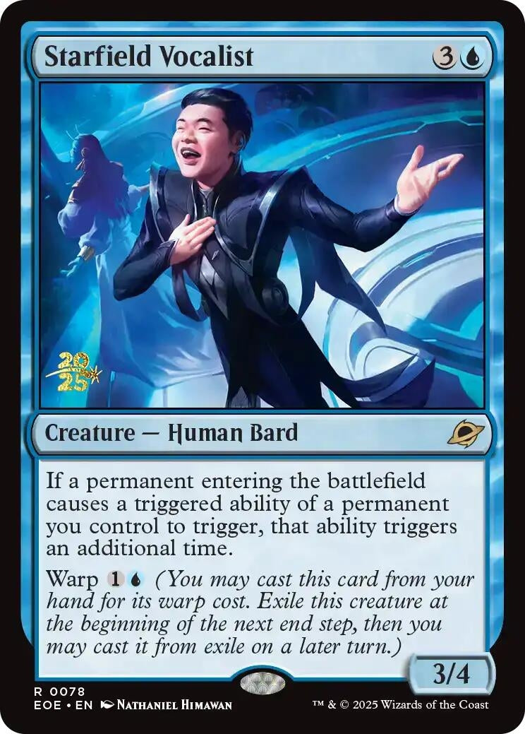 Starfield Vocalist (78) (Prerelease Cards)
