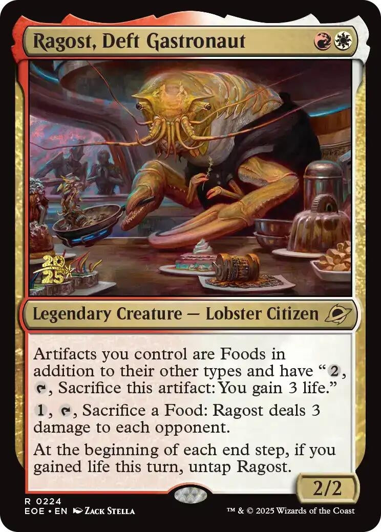 Ragost, Deft Gastronaut (224) (Prerelease Cards)