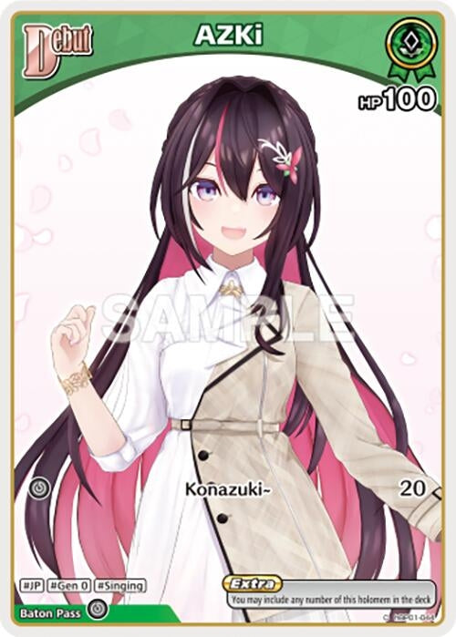 Image for AZKi (C) (hBP01-044) (hBP01-044) (Blooming Radiance) (BP01E) - Hololive